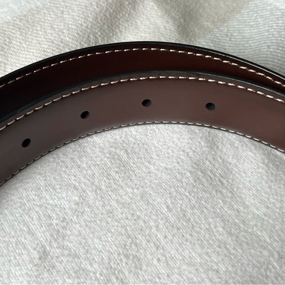 Large men’s belt reversible black and brown - Picture 5 of 8